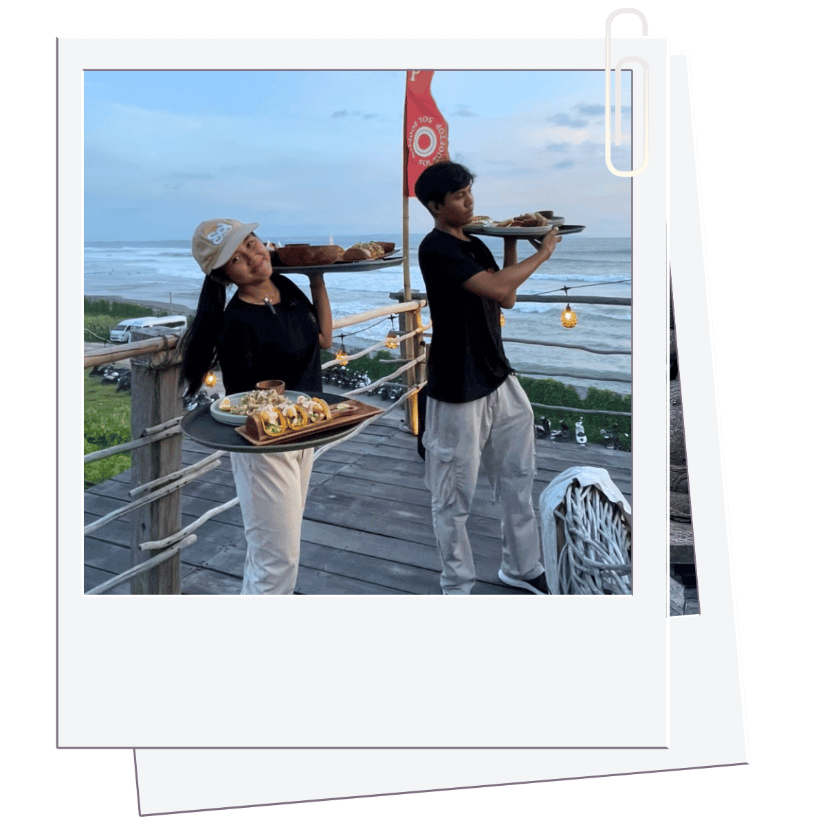 Canggu Bali wellness retreat setting with beachfront views and fresh nourishing food