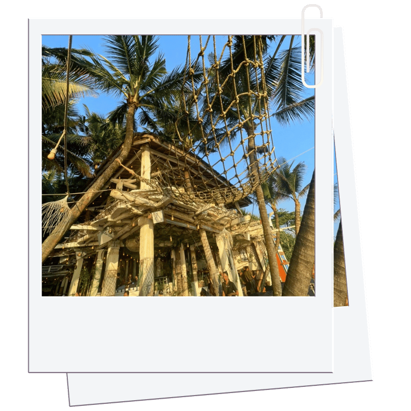 Canggu Bali wellness retreat setting with beachfront views and fresh nourishing food